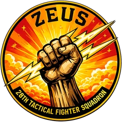 Zeus Squadron emblem